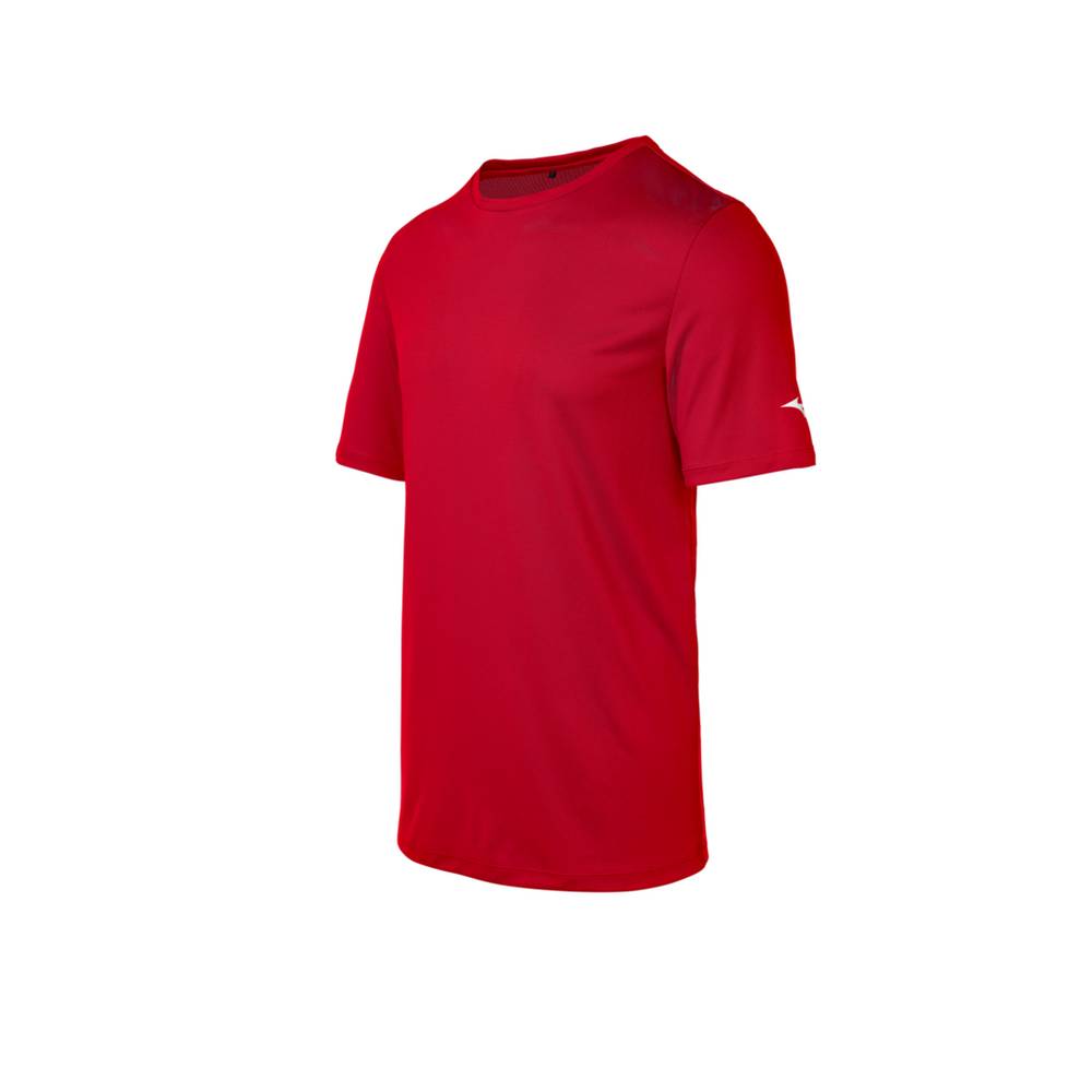 Camiseta Mizuno Mizuno - Homem - Vermelhas - BRPQL6401